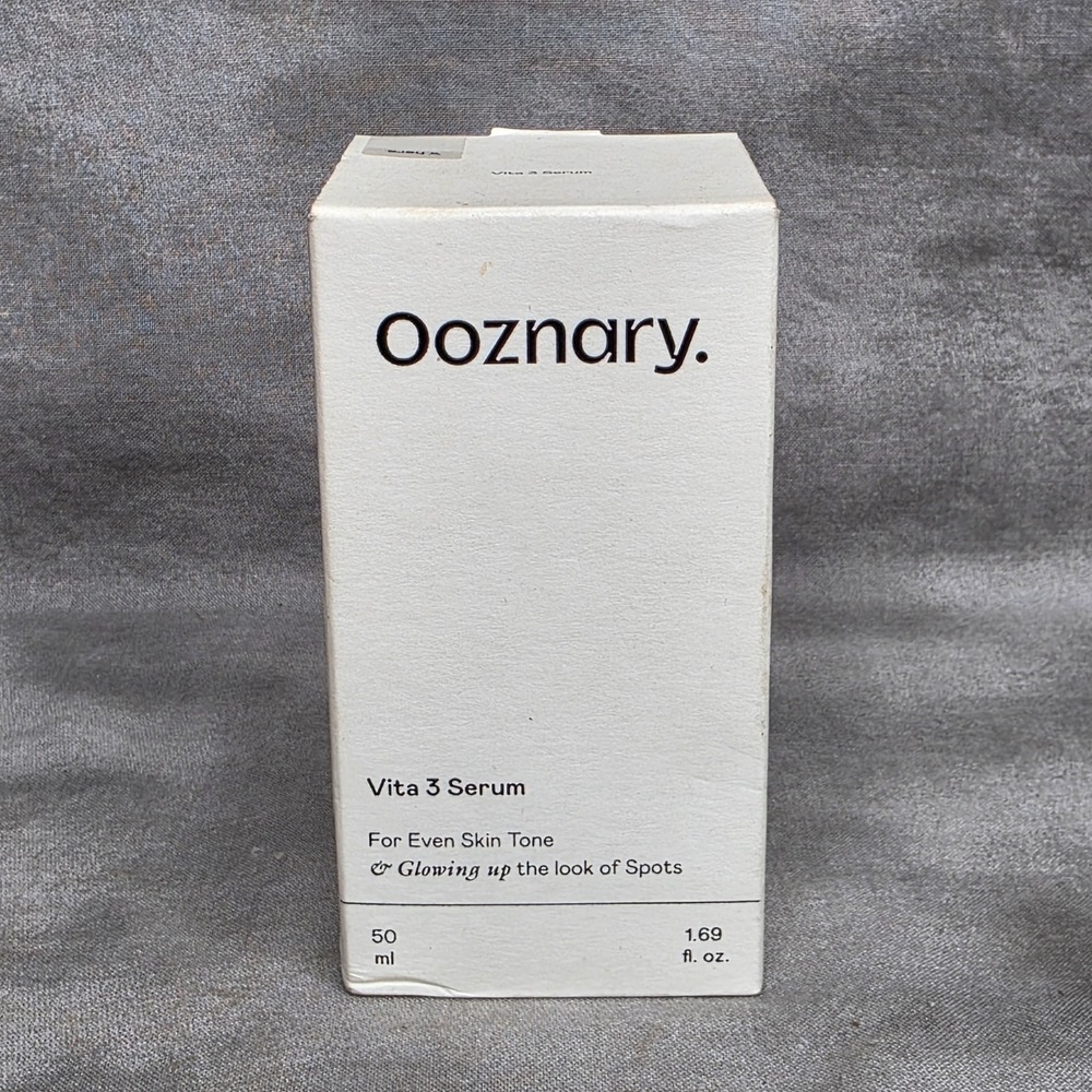 Ooznary Vita 3 Serum Brightening Even Skin Tone 1.69 fl oz New, Sealed